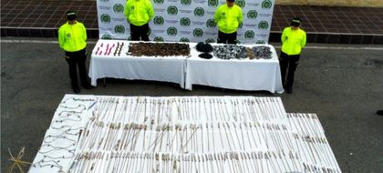 Imagen de  Policía desmanteló establecimiento en La Ceja dedicado a la producción y venta de pólvora