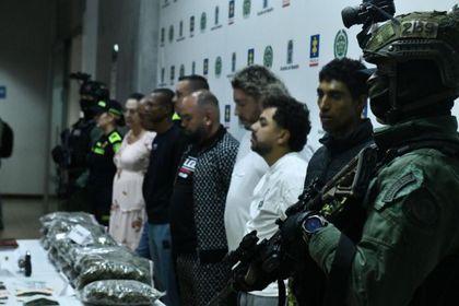 Imagen de  Alias Rottweiler y otros ocho presuntos integrantes del grupo Caicedo fueron enviados a prisión