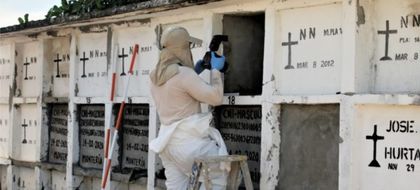 Imagen de  Unidad de Búsqueda interviene nuevamente el cementerio de Caldas para recuperar cuerpos de personas desaparecidas en el conflicto armado