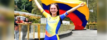 Imagen de Alejandra Londoño, del Club Jaguar de Guarne, logró un cupo en la Selección Colombia de Patinaje