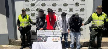 Imagen de  Cuatro personas capturadas y dos aprehensiones dejó operativo contra banda dedicada al hurto en la vía Medellín-El Santuario