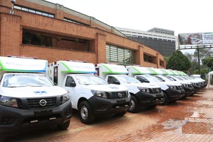 Imagen de  Tres municipios del Oriente tienen nuevas ambulancias