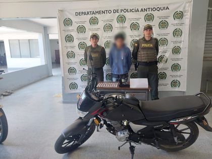 Imagen de Capturan a integrante de “Los Mesa”, presunto responsable de varios homicidios en Rionegro