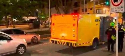Imagen de  Hombres armados intentaron robar carro de valores en Medellín: un delincuente herido y otro capturado