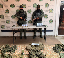 Ubican arsenal ilegal en zona rural de Dagua