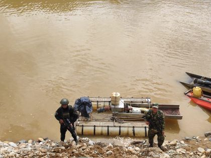 Imagen de  En San Carlos, Ejército Nacional neutralizó complejo para la explotación ilícita de oro