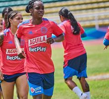 Selección Colombia femenina se preparó en Palmira para el partido ante Chile en Cali