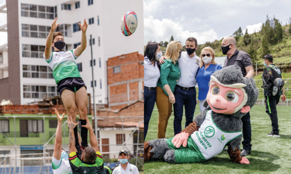 Imagen de  Complejo acuático, cancha sintética y cancha de tenis: escenarios inaugurados en Guarne