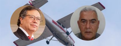 Imagen de  Gustavo Petro reconoció que usó la avioneta de ´Papá Pitufo´: “no sabía que era de él”