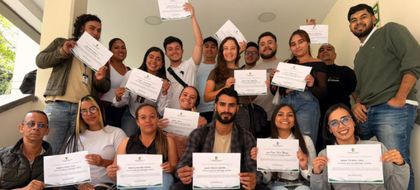 Imagen de  Cerca de 60 coordinadores de juventud de Antioquia participan en segunda jornada de la Escuela de Liderazgo Juvenil