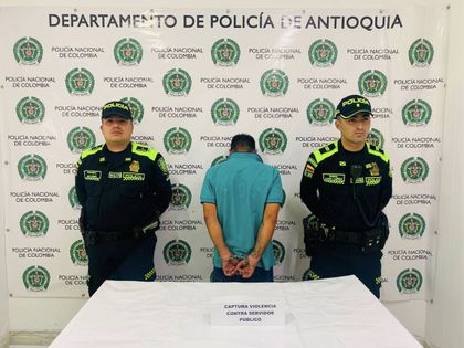 Imagen de  Borracho cogió a patadas a una patrullera en El Peñol, la Fiscalía lo dejó libre