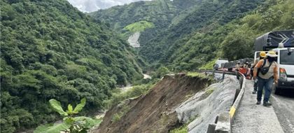 Imagen de  Vía Pacífico 1, sector Sinifaná, seguirá cerrada hasta noviembre. Desde la Gobernación solicitan habilitar paso provisional