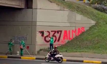 Mural promovido por congresista del Pacto Histórico en Cali fue borrado