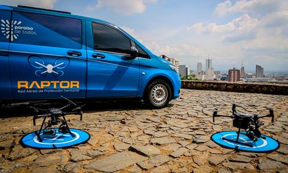 Gobernadora Dilian Francisca Toro presentó el sistema Raptor, una red aérea de vigilancia contra el crimen