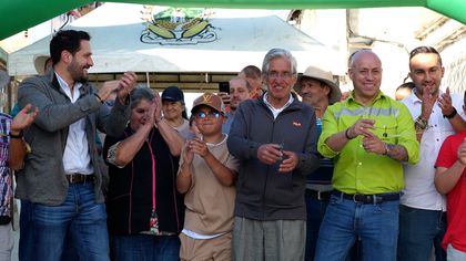 Imagen de  Alcaldía de Sonsón y Argos avanzan con la pavimentación de la carrera 5: primeros 225 metros entregados