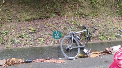 Imagen de Así fue el accidente en el que murió un ciclista que disputaba la Clásica de Rionegro