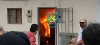 Imagen de En video: comunidad controla incendio en El Carmen de Viboral