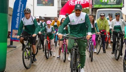 Imagen de  En Rionegro más de 500 personas participaron en el ciclopaseo «Por su salud muévase pues»
