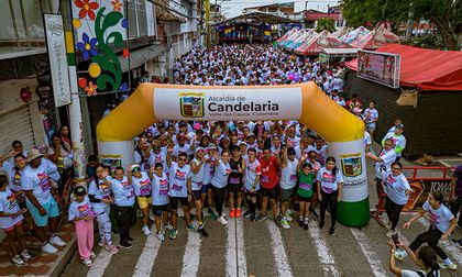 Candelaria corrió por los derechos de las mujeres