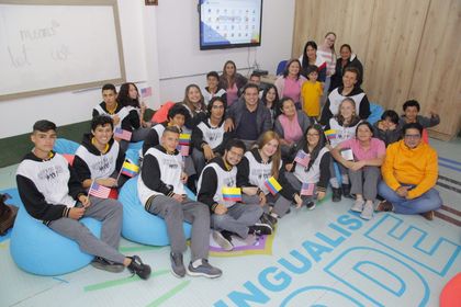 Imagen de  Con dotación tecnológica, colegios de Rionegro fortalecerán el bilingüismo