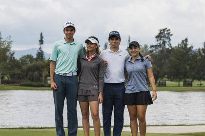 Imagen de  Empezó el Nico Open, con representación de un golfista rionegrero 