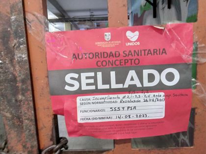 Imagen de  Mientras realizan algunas intervenciones, la plaza de mercado de San Rafael está parcialmente cerrada