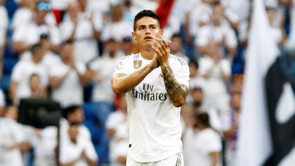 James entró diez miuntos y respondió con gol en Real Madrid