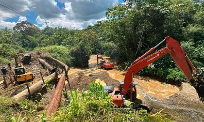 Intensos trabajos para devolverle el agua a Buenaventura