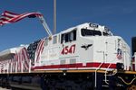 Imagen de Tren conmemorativo dedicado a Trump por el 250 aniversario de EE.UU. desata críticas