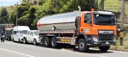 Imagen de  Video: choque múltiple en la Autopista en Guarne involucró a cinco vehículos