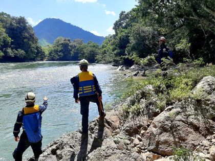 Imagen de  Sigue desaparecida una de las tres personas arrastradas por una corriente en Cocorná