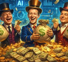 Gigantes de la tecnología venden más de 16.000 millones de dólares en acciones en 2025 gracias al auge de la inteligencia artificial