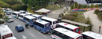 Imagen de Alcaldía de Rionegro y voceros del paro analizan documento para levantar protesta de transportadores