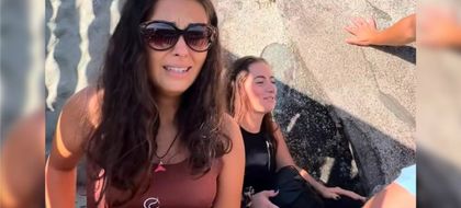 Imagen de Turistas franceses vivieron el terremoto en la Piedra del Peñol-Guatapé