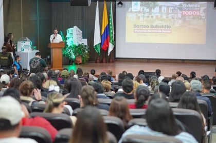 Imagen de  Sorteo público definió a las 250 familias que recibirán subsidio de vivienda en El Retiro
