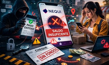 Cuidado, aumentan estafas con ‘cheque sin fondos’ y ‘falso Nequi’