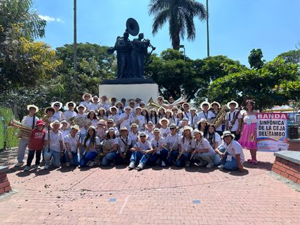 Imagen de  Banda Sinfónica de La Ceja: tres primeros lugares en Concurso Nacional de Música en San Pedro, Valle del Cauca