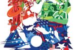 Imagen de Arte y fútbol contra la división: el póster del Mundial apuesta por la unión de Norteamérica