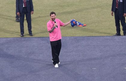 Imagen de  Una foto y un saludo con Messi en la India, una experiencia de más de once mil dólares