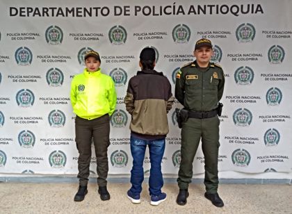 Imagen de Un hombre fue capturado en Marinilla por el delito de tentativa de feminicidio