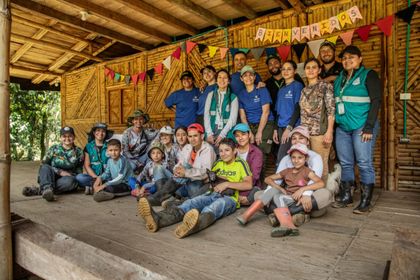 Imagen de  Comunidad del cañón del río Melcocho reintroduce el árbol que dio nombre a su territorio