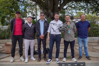 Imagen de  El Retiro fortalece su seguridad con tecnología de punta. ¡Adquirieron un nuevo dron de vigilancia!