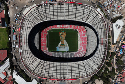 Imagen de Presidente de la FIFA revisa con autoridades locales los avances para el Mundial en Ciudad de México