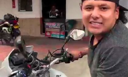 Motociclista que hurtó motocicleta de Movilidad y difundió el hecho en redes se entregó voluntariamente