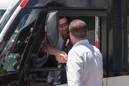 Imagen de  Candidatura de Fernando Valencia recibió el respaldo de los transportadores de Rionegro