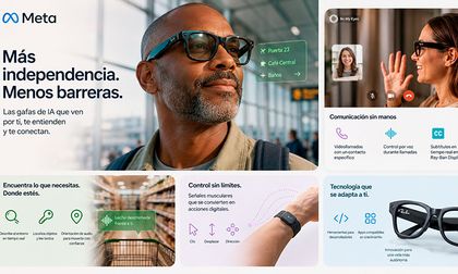 Gafas de Meta añaden funciones para personas con discapacidad