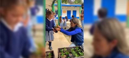 Imagen de  En El Santuario entregaron plántulas a instituciones educativas rurales
