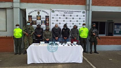 Imagen de  Duro golpe a la delincuencia: en Rionegro capturan a responsables de varios hurtos