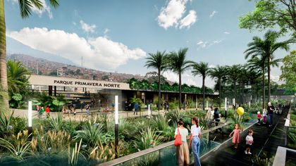 Imagen de Medellín adjudicó las obras del Parque Primavera Norte, un megaproyecto para la ciudad