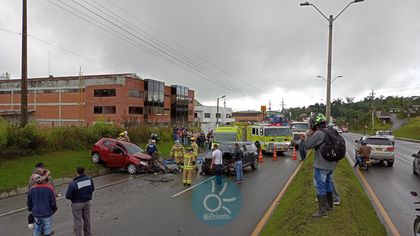 Imagen de Conductor huyó tras accidente de tránsito en la autopista: una persona resultó lesionada